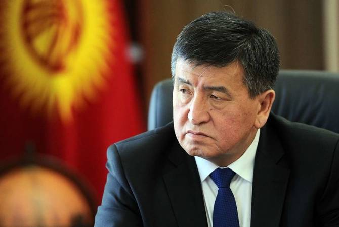 Kyrgyzstan president chairs Security Council meeting after chaotic arrest attempt against ex-
leader