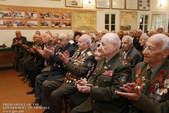 Правительство Армении выделит средства 30 ветеранам Великой Отечественной войны
