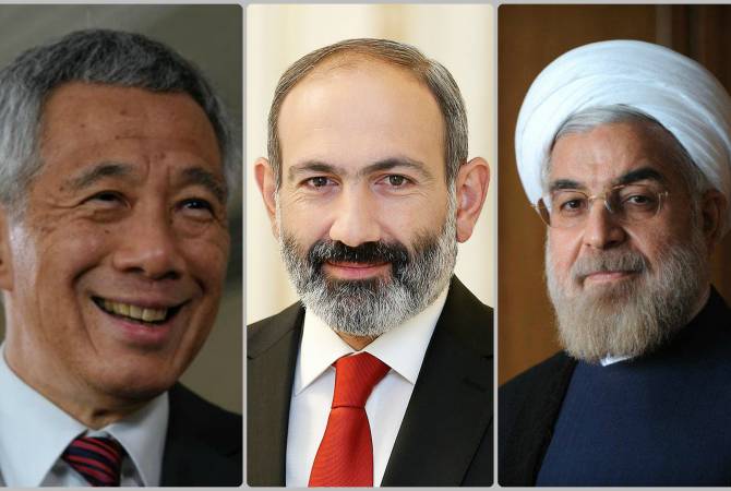Pashinyan invites leaders of Iran and Singapore to attend Supreme Eurasian Economic Council 
meeting 