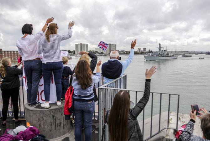DM: британский военный корабль HMS Kent направляется в Персидский залив