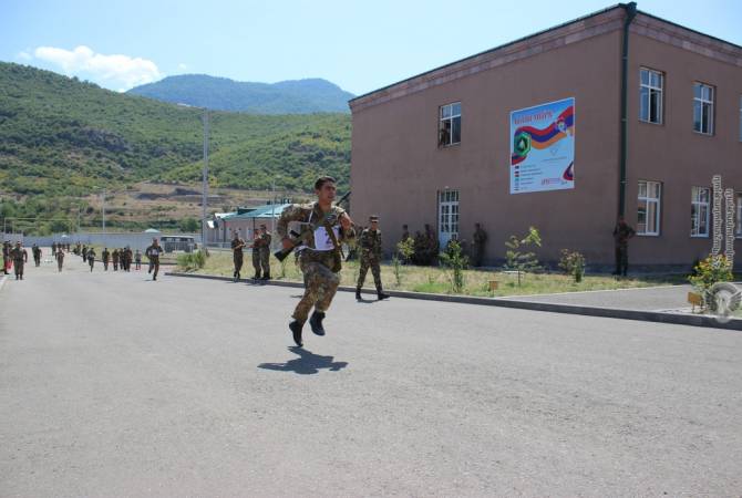 Армянская армейская команда заняла первое место в конкурсе “Воин мира”