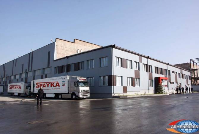 La société  « Spayka » a reversé 1 milliard de drams au budget de l'Etat
