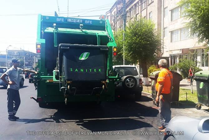 Yerevan’s waste management operator has 580,000,000 drams in overdue taxes, authorities 
say 