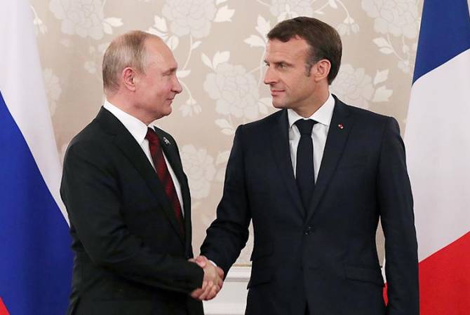 Poutine discutera de la situation en Ukraine avec Macron le 19 août