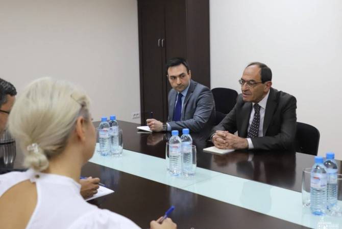 Chavarch Kotcharian a rencontré l'Ambassadeur du Turkménistan en Arménie