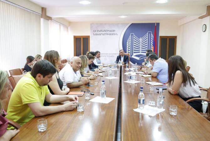 В Министерстве экономики Армении экспортеры представили проблемы сферы