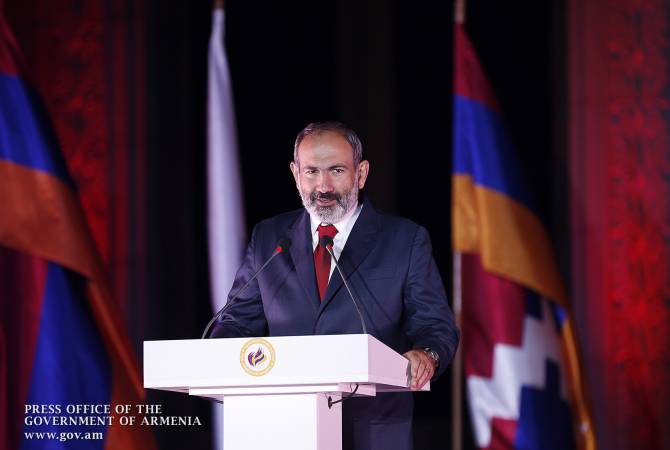 الشعب الأرمني متّحد-أرمينيا، آرتساخ والشتات- رئيس الوزراء باشينيان بإختتام الألعاب ال7 لعموم الأرمن-