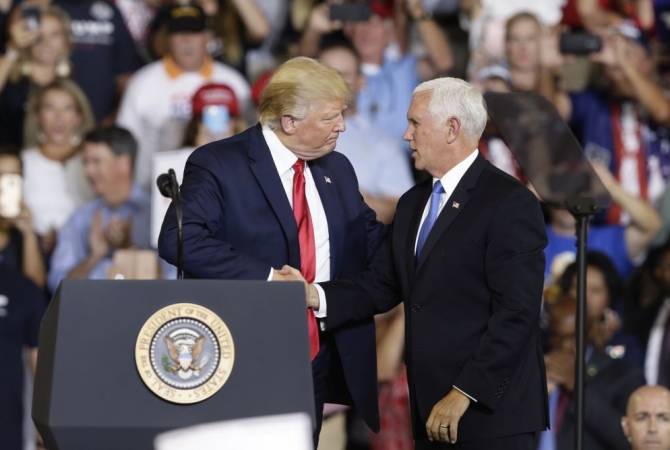 Trump affirms Mike Pence will be 2020 running mate