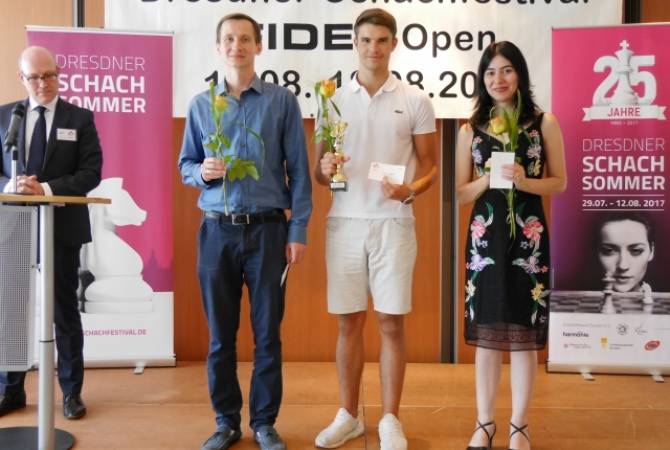 Гроссмейстер Лилит Мкртчян заняла на турнире в Дрездене третье место