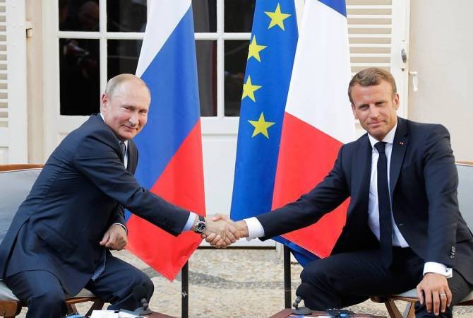 Макрон уверен в европейском будущем России по итогам встречи с Путиным