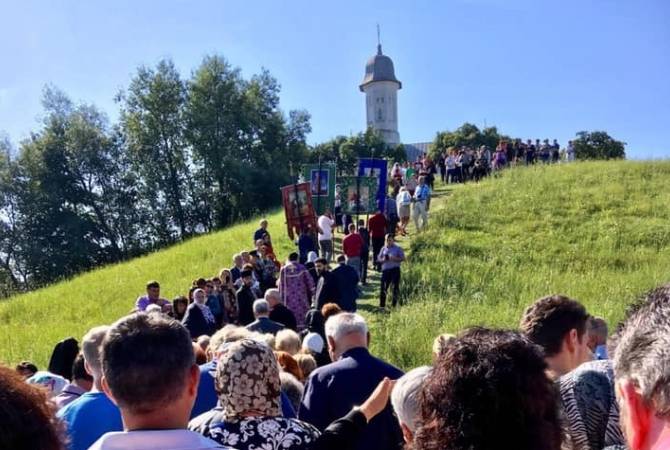 Армянская община Румынии торжественно отметила праздник Успения Пресвятой 
Богородицы