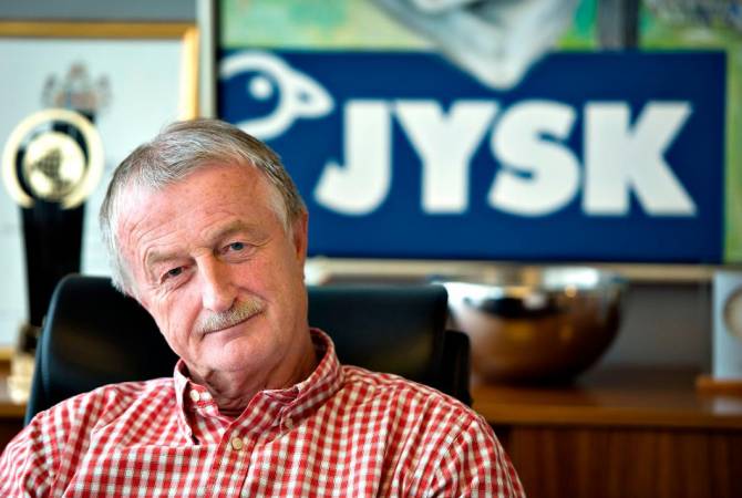 Lars Larsen, le fondateur de JYSK, est décédé