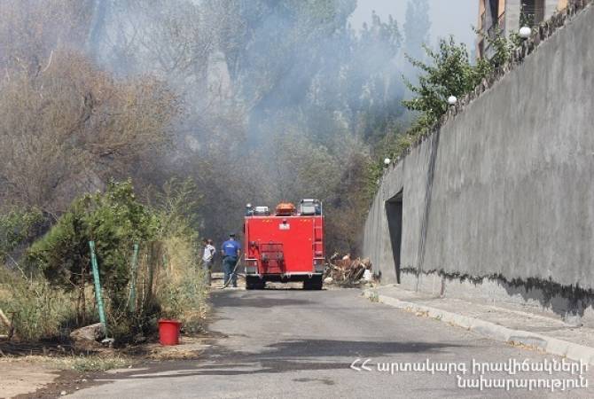 Пожар в селе Дзорахбюр: пострадавших нет