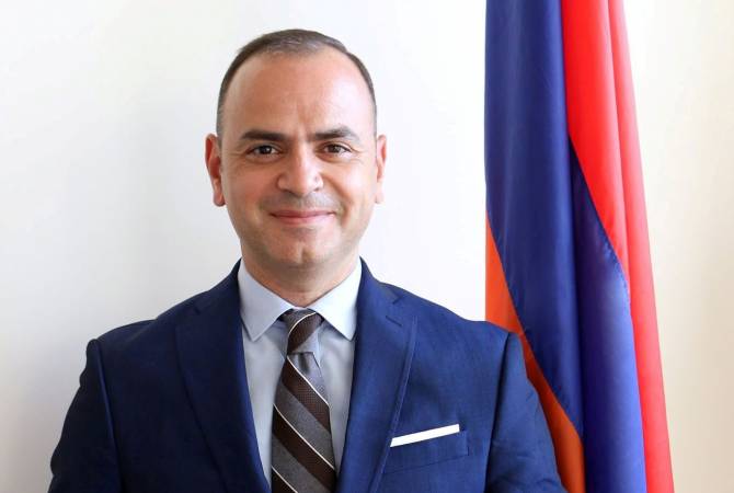 Armenia’s Chief Commissioner for Diaspora Affairs departs for Cyprus on working visit