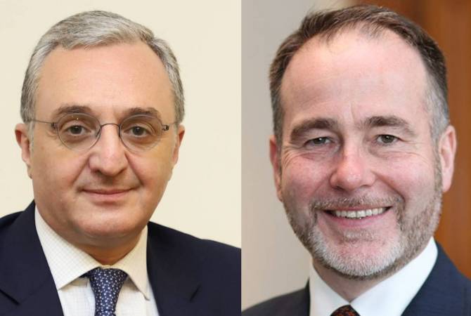Armenian FM holds phone talk with UK’s new state minister for Europe and the Americas