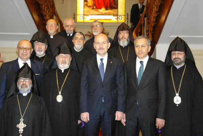 Le président turc a rencontré le patriarche par intérim de l’Eglise arménienne de Constantinople