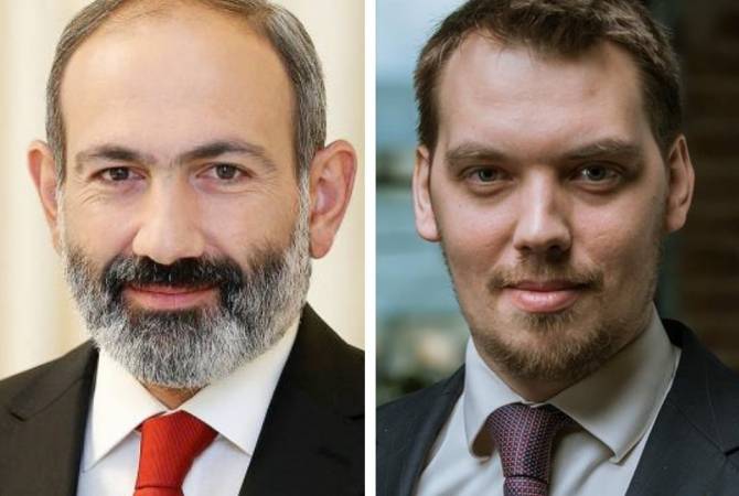 PM Pashinyan congratulates newly appointed Prime Minister of Ukraine