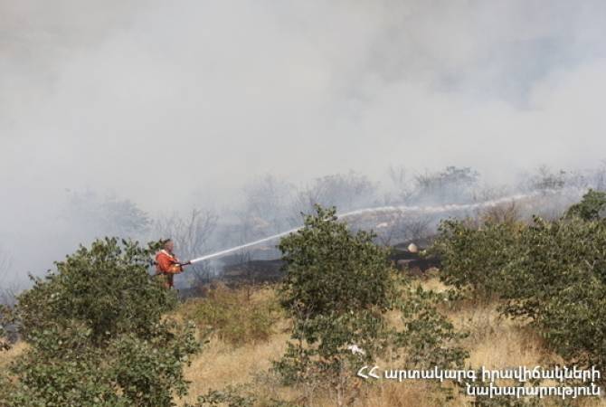 Зарегистрировано 16 пожаров на травяных участках