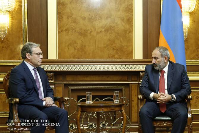 PM Pashinyan receives Interim President of Lydian International and CEO of Lydian Armenia