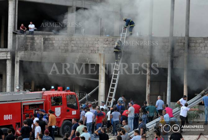 Authorities investigate possible arson in August 25 Yerevan shopping center fire 