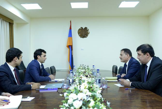Акоп Аршакян со своим таджикским коллегой обсудил возможности сотрудничества