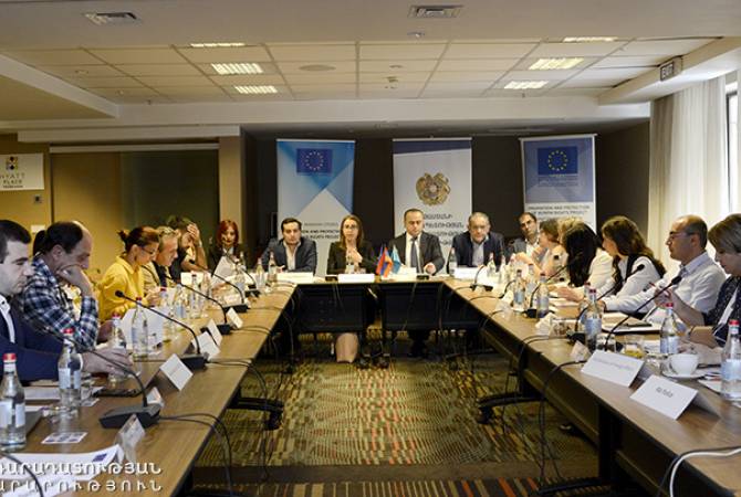 نائب وزير العدل كريكوريان تطلق حلقات النقاش للرؤية الاستراتيجية الجديدة لأرمينيا حول حقوق الإنسان