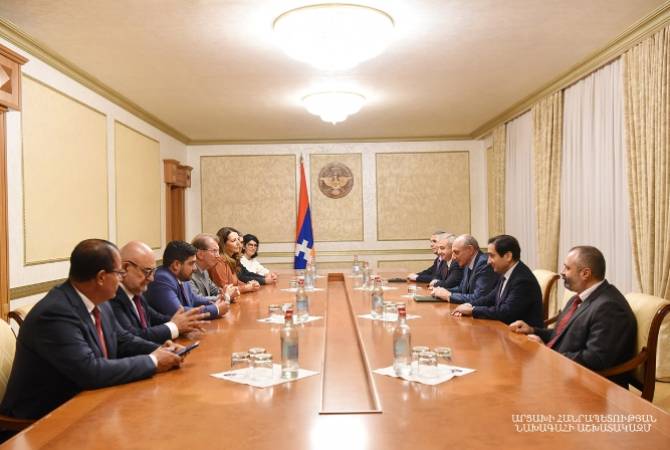 Բակո Սահակյանն ընդունել է Ֆրանսիայի Ազգային ժողովի մի խումբ պատգամավորների