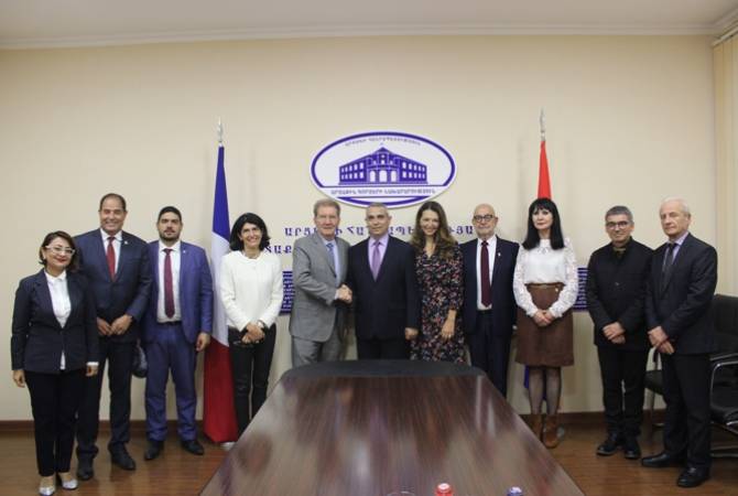 Artsakh's FM, French parliamentarians highlight development of Artsakh's international relations