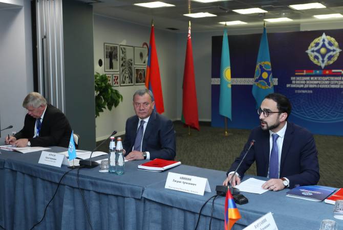 Тигран Авинян принял участие в заседании Межгосударственной комиссии ОДКБ