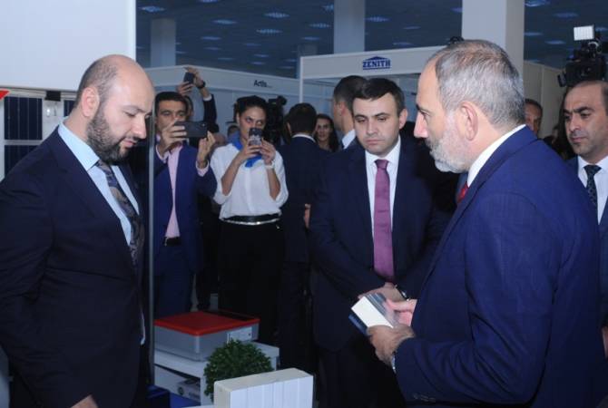 Никол Пашинян принял участие в выставке “Armenia Expo 2019”

