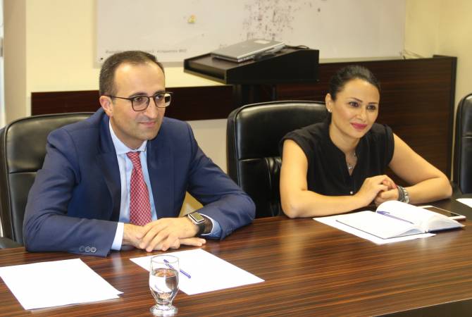 Arsen Torossian a rencontré des représentants du Fonds Arménie-Artsakh