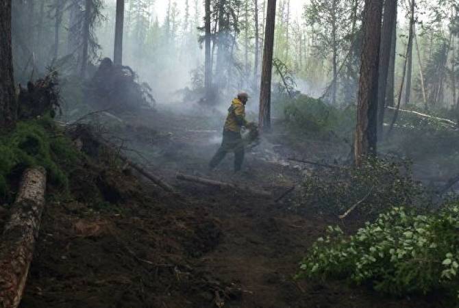 Յակուտիայում հրդեհներն ավելի քան 20 հազար հեկտար անտառ են ոչնչացրել հանգստյան օրերին