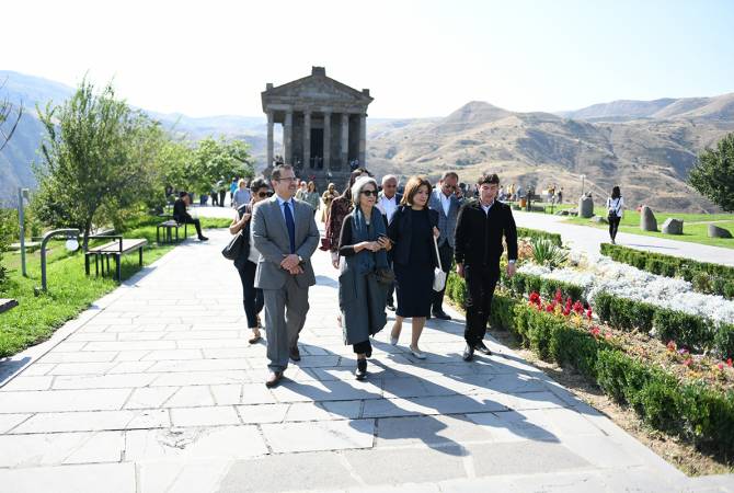 Sheikha of Kuwait introduced on Armenia’s historical-cultural heritage 