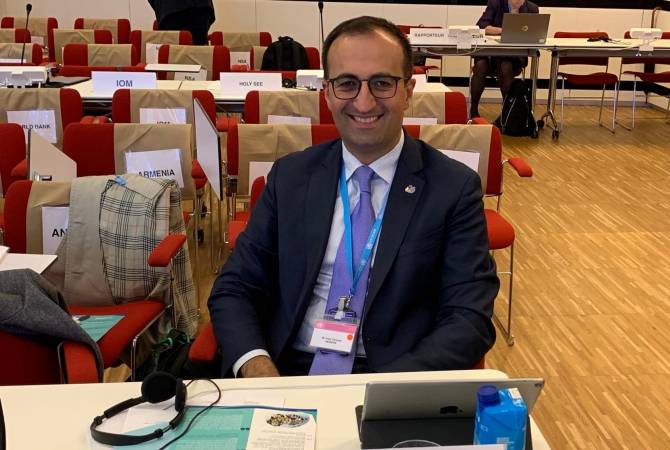 Armenian healthcare minister elected member of WHO Standing Committee