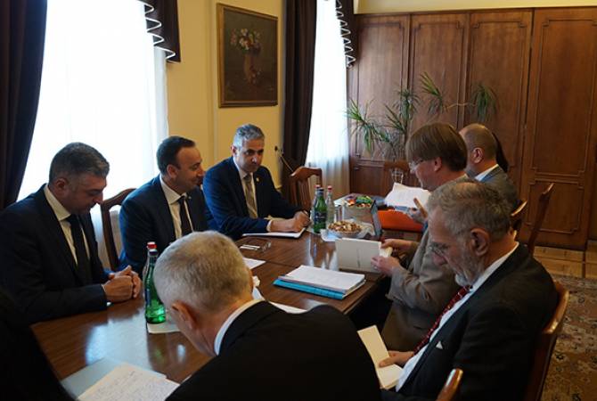 Constitutional Court President holds meeting with expert group of Venice Commission