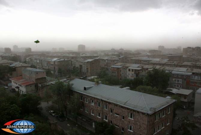 21 сентября в Армении ожидаются сильные ветры