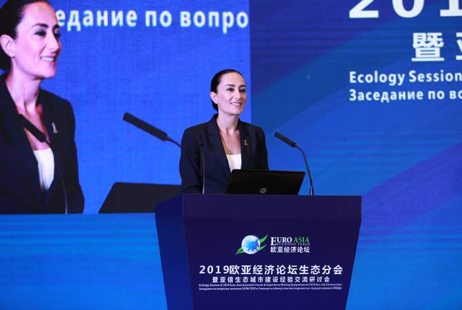 Ирина Капланян приняла участие в экологическом заседании по обмену опытом создания 
экогородов