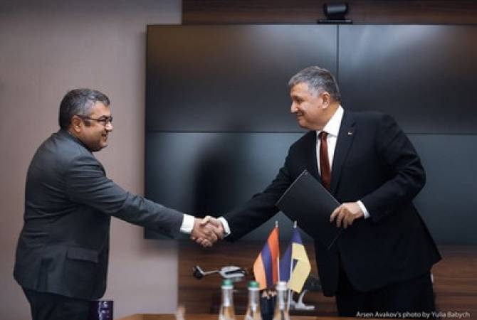 L'Arménie et l'Ukraine renforcent la coopération entre les forces de l'ordre