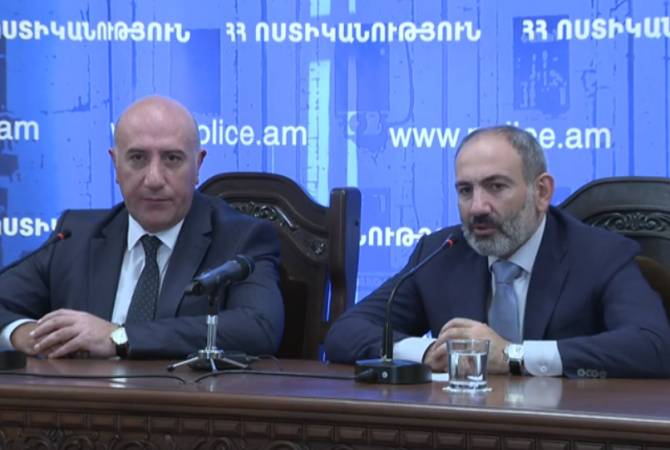 PM Pashinyan introduces interim chief to police force 