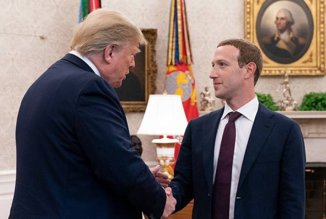 Trump says had a nice meeting with Facebook’s Zuckerberg at White House