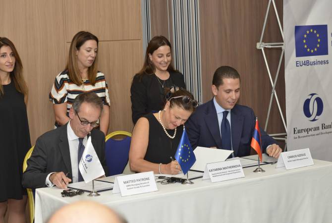 EU and EBRD-supported investment fund to invest 70 million EUR in Armenian economy