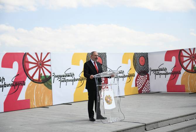 Pashinyan addresses congratulatory message on Independence Day in Gyumri