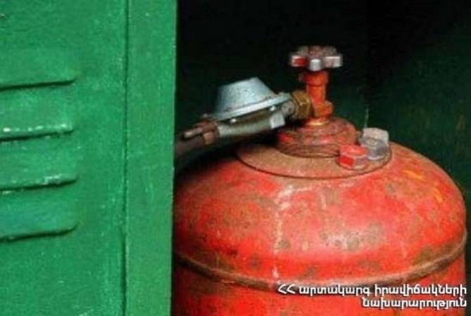 Утечка баллонного газа в одном из домов  Капана — в результате пожара гражданин 
получил ожоги