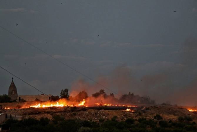 Խաչիկ գյուղում բռնկված հրդեհը մարվել է. այրվել է մոտ 52.2 հա խոտածածկ տարածք