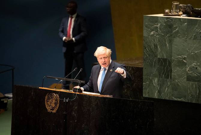 Борис Джонсон преждевременно покинул Генассамблею ООН и вернулся в Лондон