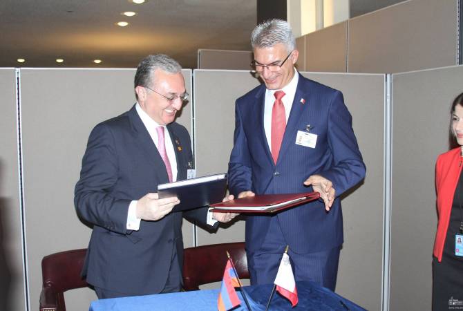 Armenia, Malta sign double tax treaty