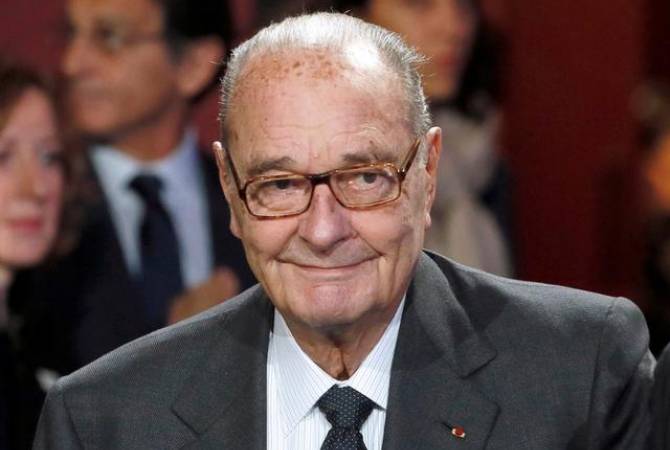 Ֆրանսիայի Ազգային ժողովը լռության րոպեով հարգել Է Ժակ Շիրակի հիշատակը
