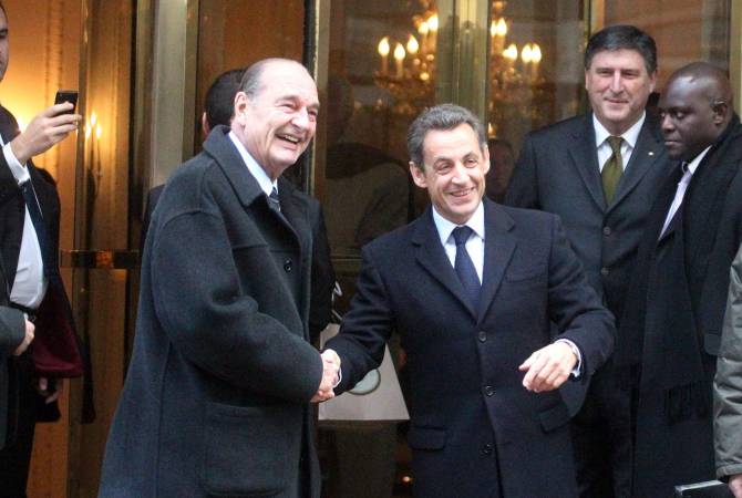 Ширак воплощал Францию верную ее универсальным ценностям, заявил Саркози