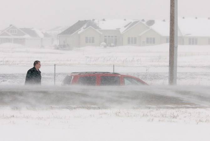  В Монтане из-за снегопада объявили о чрезвычайной ситуации 