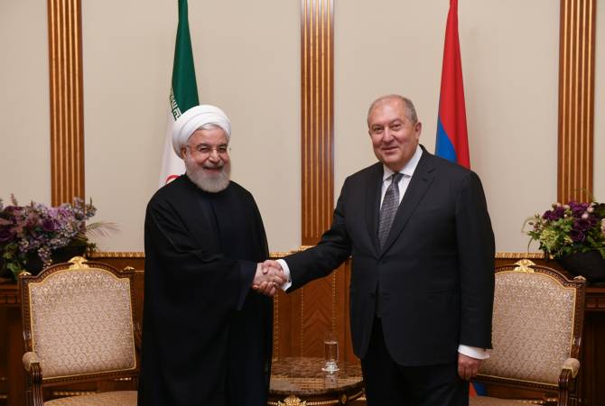President Sarkissian hosts Iran’s Hassan Rouhani
